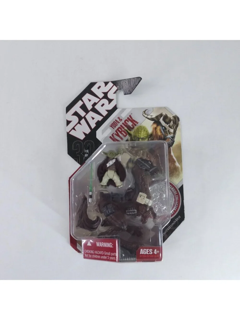 Star Wars Yoda & Kybuck 30th Anniversary Expanded Universe Action Figure 2007